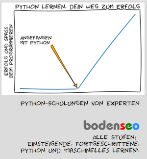 Hinweis auf Schulungen und Kurse bei Bodenseo