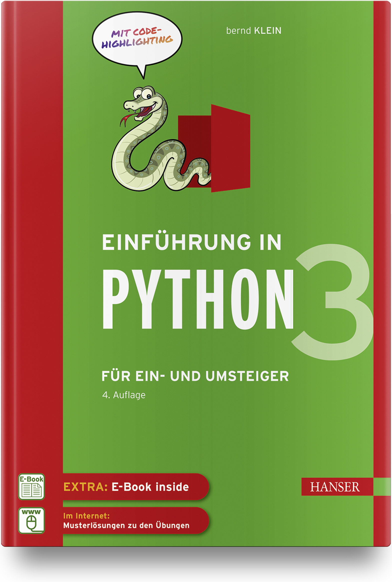 Cover: Einführung in Python 3
